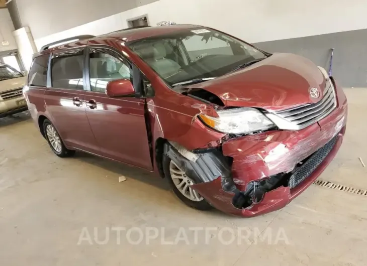 TOYOTA SIENNA XLE 2015 vin 5TDYK3DC2FS568968 from auto auction Copart