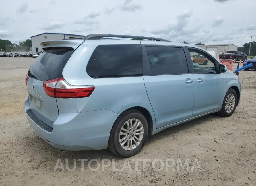 TOYOTA SIENNA XLE 2015 vin 5TDYK3DC3FS634976 from auto auction Copart