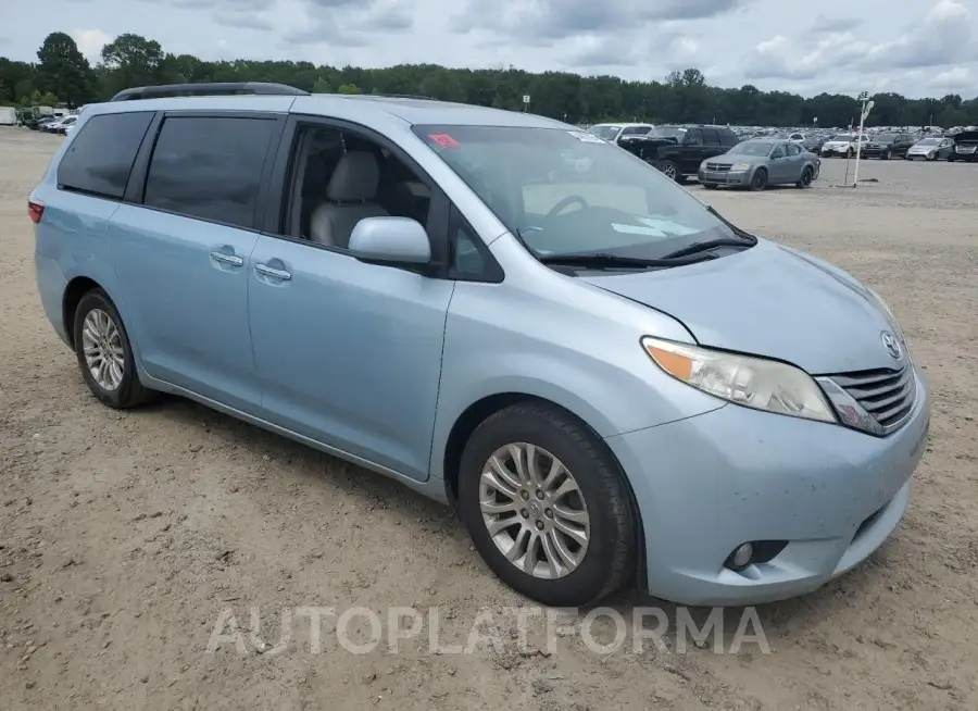 TOYOTA SIENNA XLE 2015 vin 5TDYK3DC3FS634976 from auto auction Copart