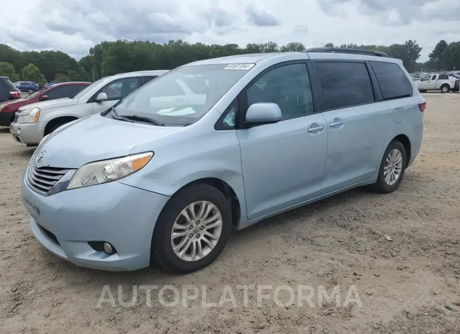 TOYOTA SIENNA XLE 2015 vin 5TDYK3DC3FS634976 from auto auction Copart