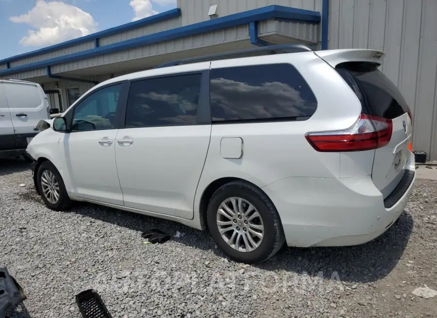 TOYOTA SIENNA XLE 2016 vin 5TDYK3DC7GS744530 from auto auction Copart