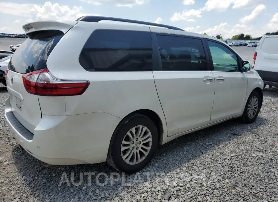 TOYOTA SIENNA XLE 2016 vin 5TDYK3DC7GS744530 from auto auction Copart