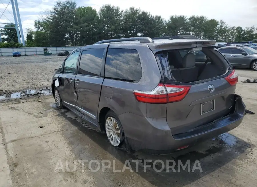 TOYOTA SIENNA XLE 2017 vin 5TDYZ3DC7HS881237 from auto auction Copart