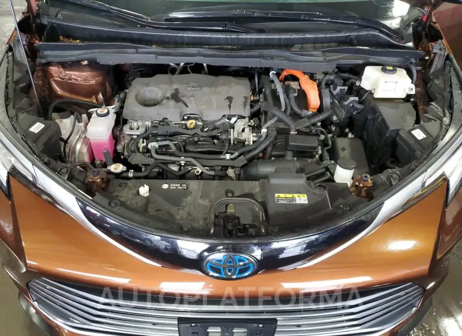 TOYOTA SIENNA LIM 2021 vin 5TDZSKFC5MS023369 from auto auction Copart