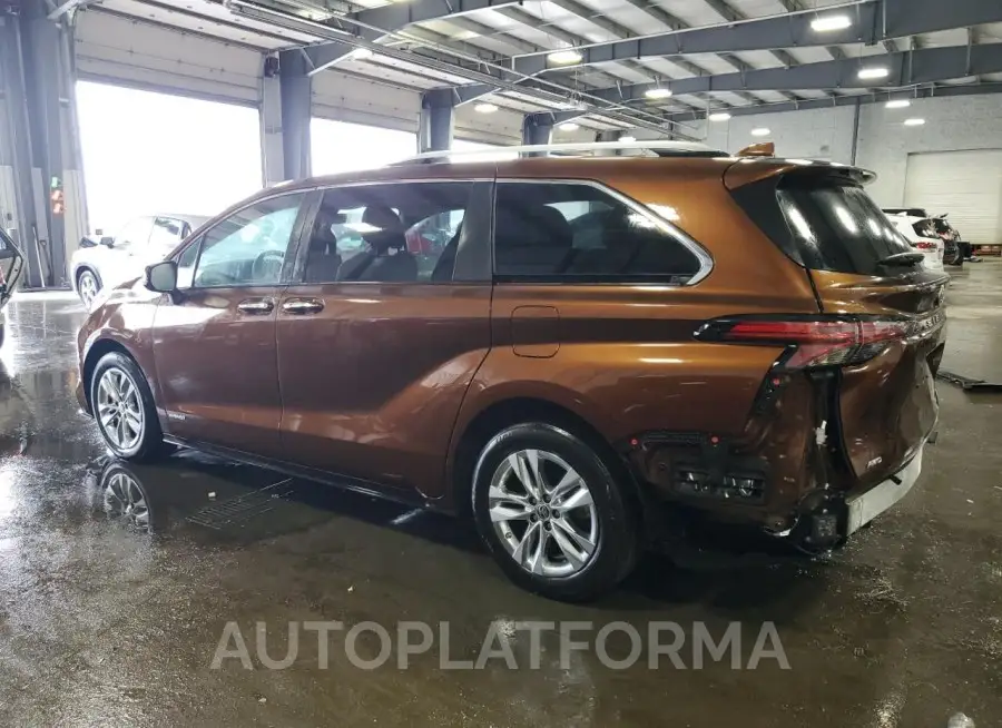 TOYOTA SIENNA LIM 2021 vin 5TDZSKFC5MS023369 from auto auction Copart