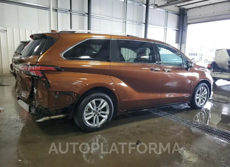 TOYOTA SIENNA LIM 2021 vin 5TDZSKFC5MS023369 from auto auction Copart