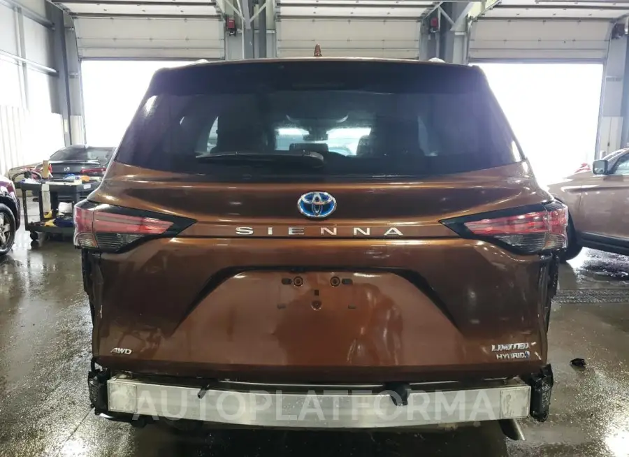 TOYOTA SIENNA LIM 2021 vin 5TDZSKFC5MS023369 from auto auction Copart