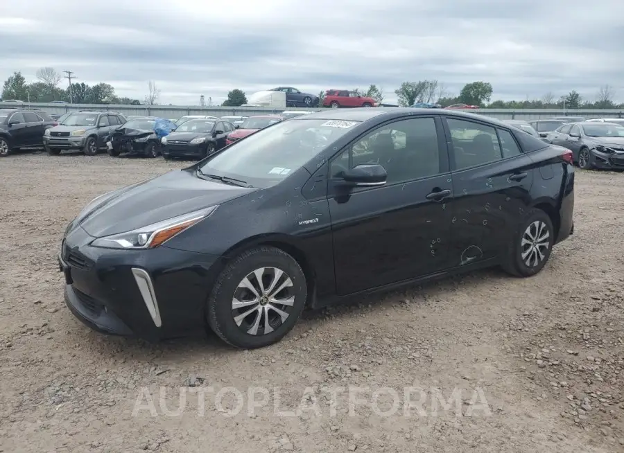 TOYOTA PRIUS LE 2022 vin JTDL9MFU5N3038687 from auto auction Copart