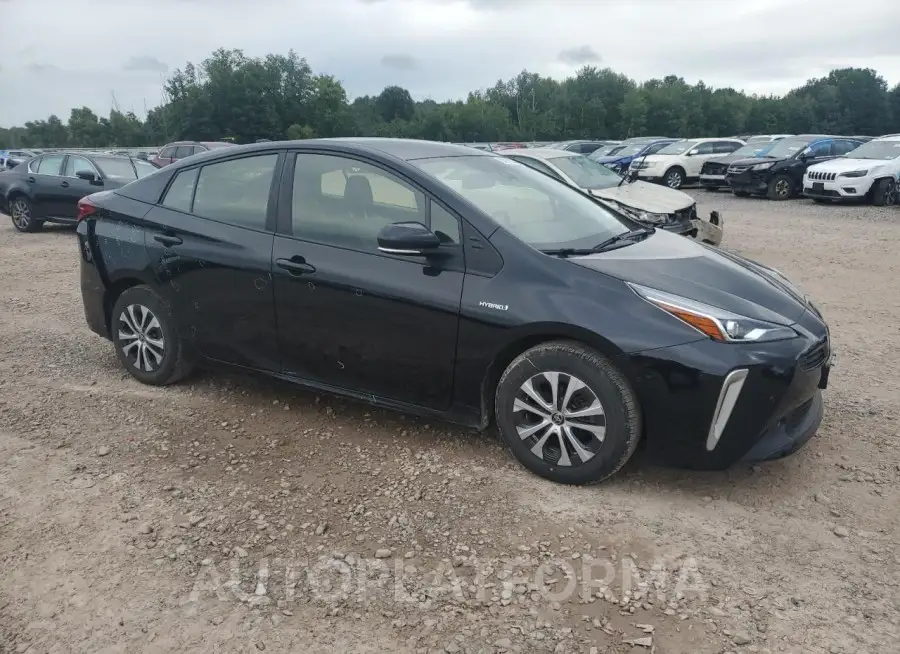 TOYOTA PRIUS LE 2022 vin JTDL9MFU5N3038687 from auto auction Copart