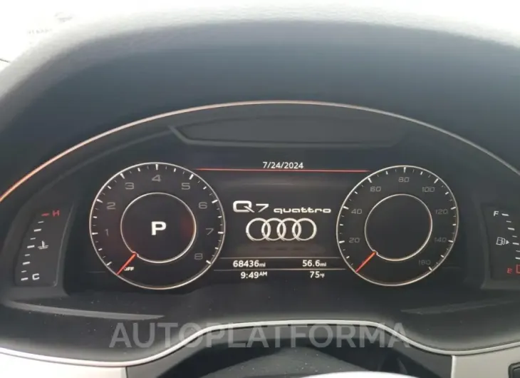 AUDI Q7 PREMIUM 2019 vin WA1LHAF72KD019106 from auto auction Copart