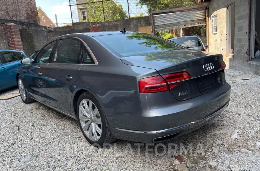 AUDI A8 L QUATT 2015 vin WAU3GAFD6FN004880 from auto auction Copart