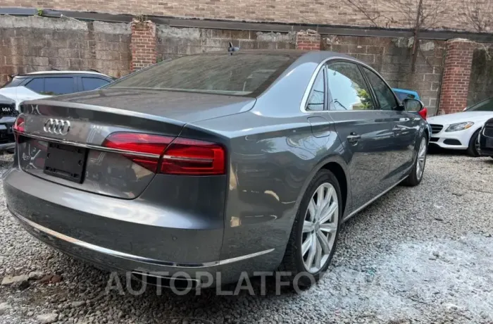 AUDI A8 L QUATT 2015 vin WAU3GAFD6FN004880 from auto auction Copart