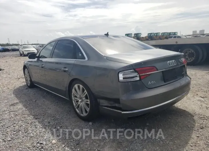 AUDI A8 L QUATT 2015 vin WAU3GAFD9FN010902 from auto auction Copart