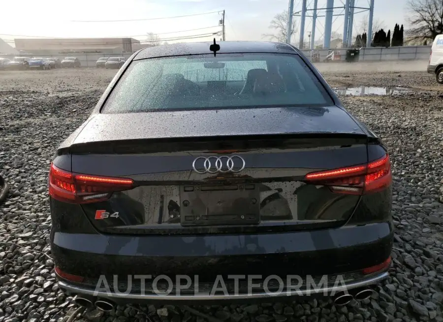 AUDI S4 PRESTIG 2018 vin WAUC4AF47JA233691 from auto auction Copart