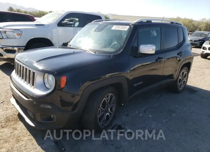 JEEP RENEGADE L 2016 vin ZACCJADT4GPE13600 from auto auction Copart