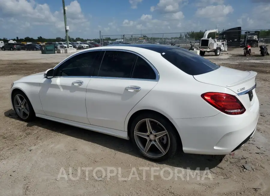 MERCEDES-BENZ C 300 2016 vin 55SWF4JB1GU112574 from auto auction Copart