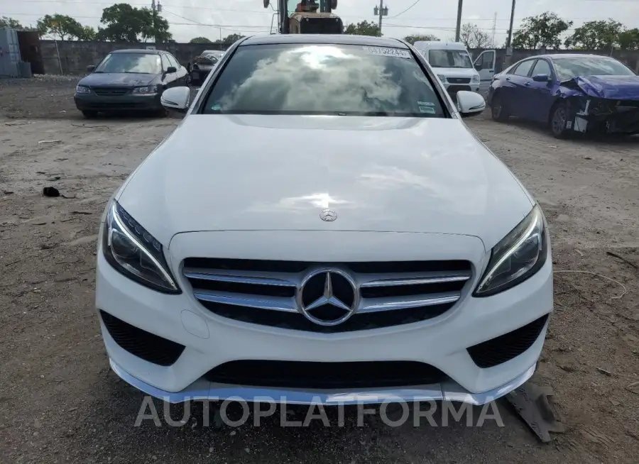 MERCEDES-BENZ C 300 2016 vin 55SWF4JB1GU112574 from auto auction Copart