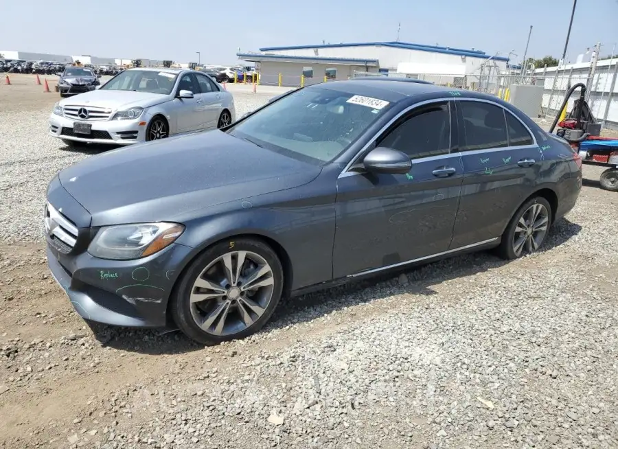 MERCEDES-BENZ C 300 2016 vin 55SWF4JB8GU130117 from auto auction Copart