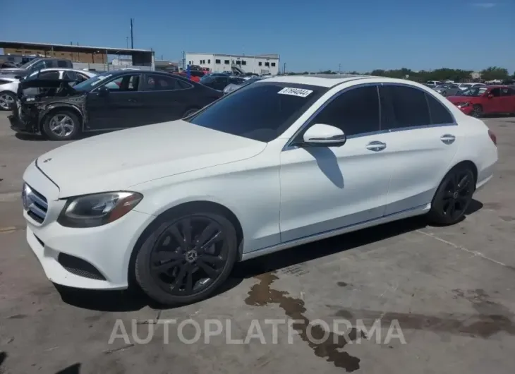 MERCEDES-BENZ C 300 2018 vin 55SWF4JB9JU277795 from auto auction Copart