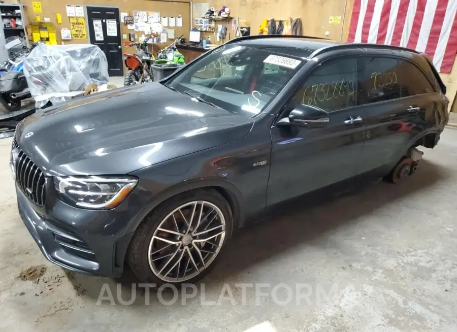 MERCEDES-BENZ GLC 43 4MA 2021 vin W1N0G6EB5MF900672 from auto auction Copart