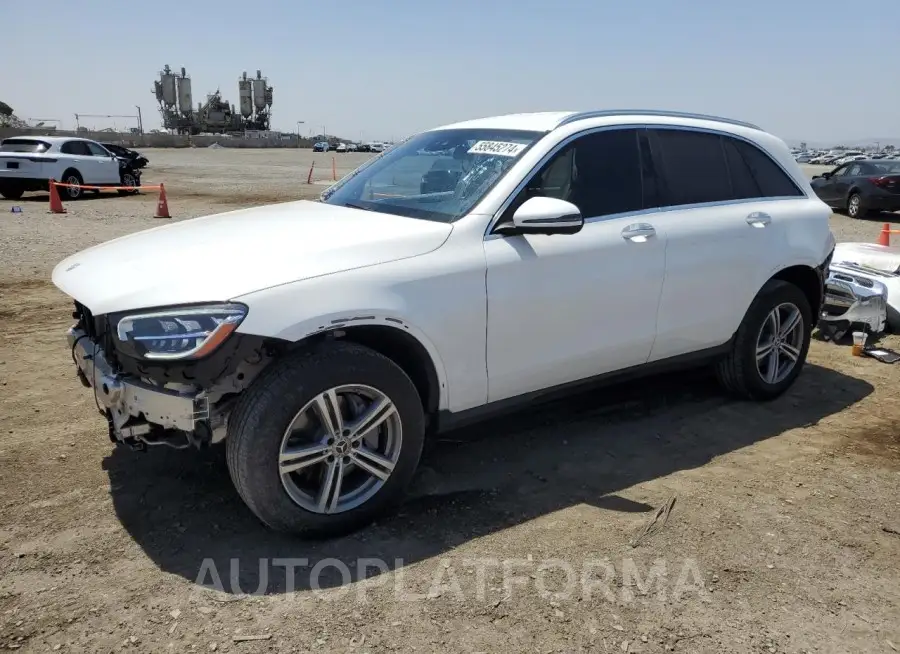 MERCEDES-BENZ GLC 300 2022 vin W1N0G8DB6NG084127 from auto auction Copart