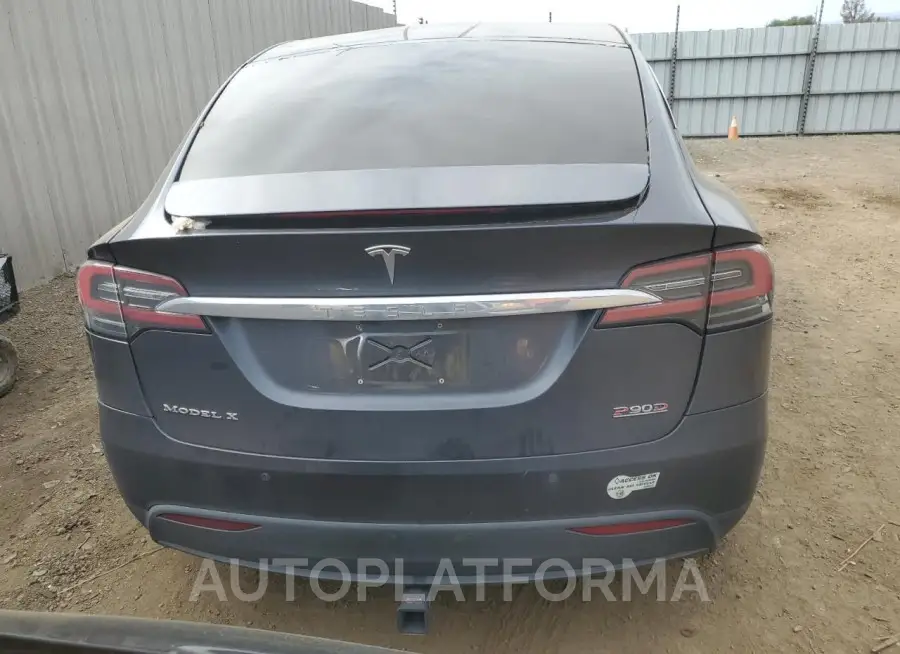 TESLA MODEL X 2016 vin 5YJXCAE40GFS00802 from auto auction Copart