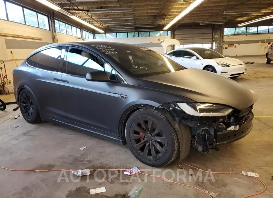 TESLA MODEL X 2016 vin 5YJXCBE45GF020107 from auto auction Copart