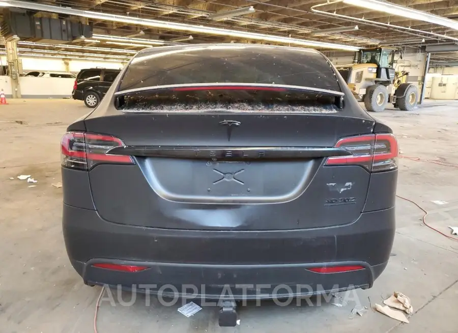 TESLA MODEL X 2016 vin 5YJXCBE45GF020107 from auto auction Copart