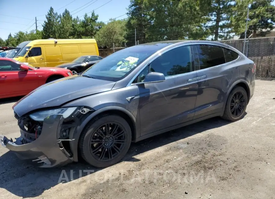 TESLA MODEL X 2017 vin 5YJXCDE27HF050124 from auto auction Copart