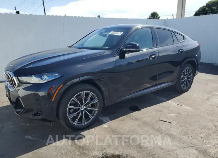 BMW X6 XDRIVE4 2024 vin 5UX33EX00R9U58619 from auto auction Copart