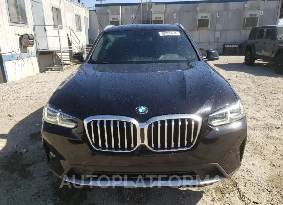 BMW X3 SDRIVE3 2022 vin 5UX43DP04N9M29312 from auto auction Copart