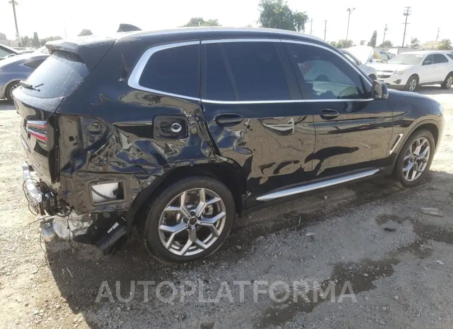 BMW X3 SDRIVE3 2022 vin 5UX43DP04N9M29312 from auto auction Copart