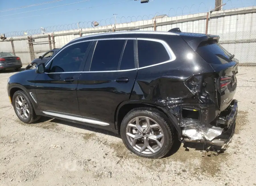 BMW X3 SDRIVE3 2022 vin 5UX43DP04N9M29312 from auto auction Copart