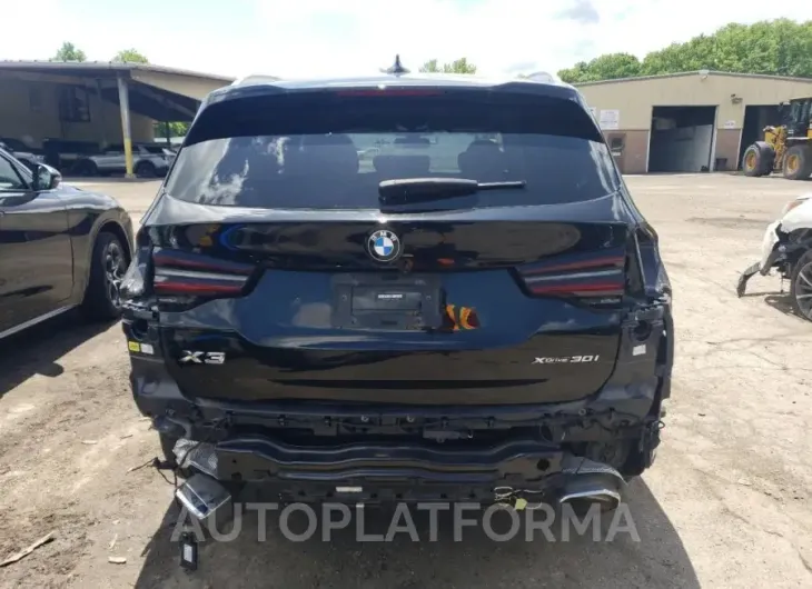 BMW X3 XDRIVE3 2022 vin 5UX53DP01N9J95120 from auto auction Copart