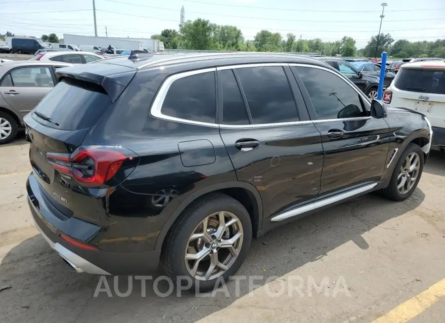 BMW X3 XDRIVE3 2023 vin 5UX53DP01P9S86956 from auto auction Copart