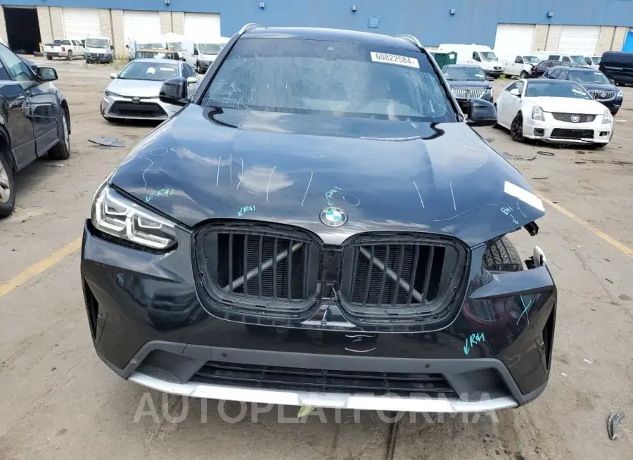 BMW X3 XDRIVE3 2023 vin 5UX53DP01P9S86956 from auto auction Copart