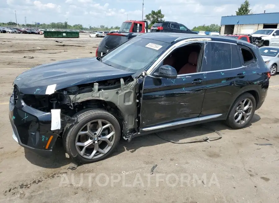 BMW X3 XDRIVE3 2023 vin 5UX53DP01P9S86956 from auto auction Copart