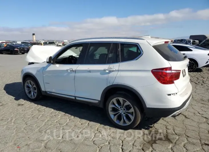 BMW X3 XDRIVE2 2017 vin 5UXWX9C33H0T19841 from auto auction Copart