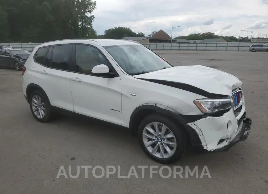 BMW X3 XDRIVE2 2016 vin 5UXWX9C59G0D63426 from auto auction Copart