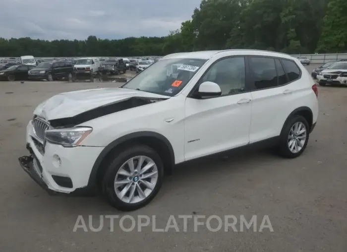 BMW X3 XDRIVE2 2016 vin 5UXWX9C59G0D63426 from auto auction Copart