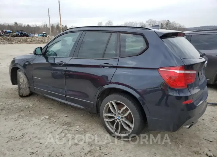 BMW X3 XDRIVE2 2016 vin 5UXWY3C57G0F84209 from auto auction Copart