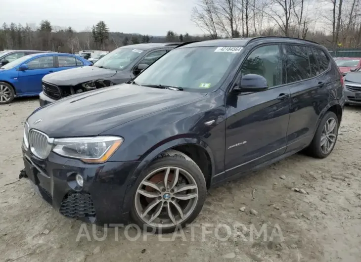 BMW X3 XDRIVE2 2016 vin 5UXWY3C57G0F84209 from auto auction Copart