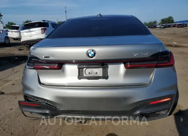 BMW 750 XI 2022 vin WBA7U2C06NCK92850 from auto auction Copart