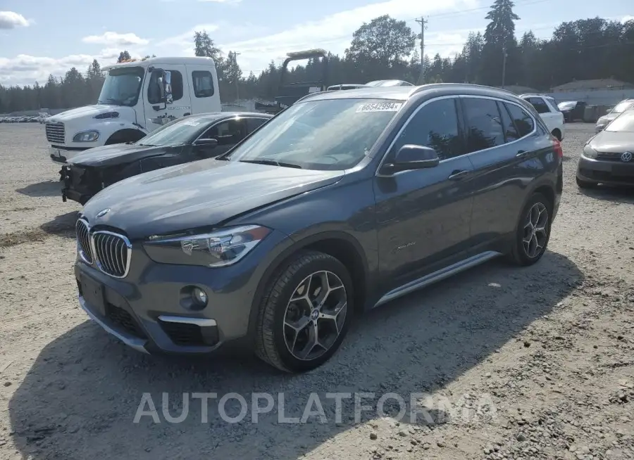 BMW X1 XDRIVE2 2016 vin WBXHT3C36G5E52877 from auto auction Copart