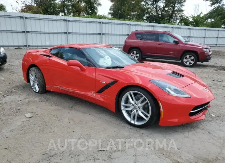 CHEVROLET CORVETTE S 2019 vin 1G1YB2D7XK5120516 from auto auction Copart