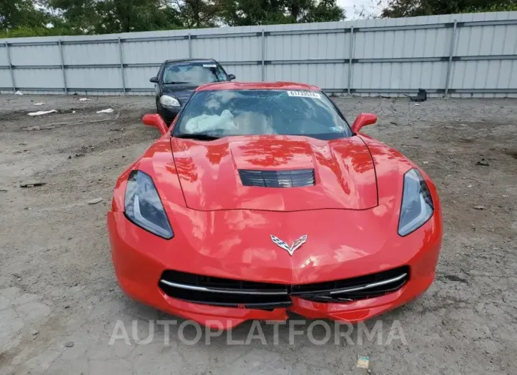 CHEVROLET CORVETTE S 2019 vin 1G1YB2D7XK5120516 from auto auction Copart