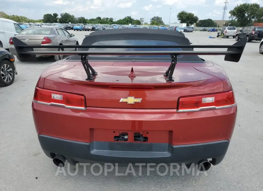 CHEVROLET CAMARO LT 2015 vin 2G1FD3D3XF9202369 from auto auction Copart