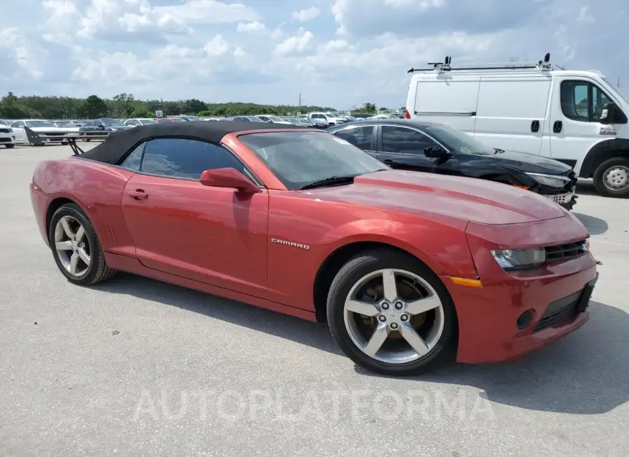 CHEVROLET CAMARO LT 2015 vin 2G1FD3D3XF9202369 from auto auction Copart