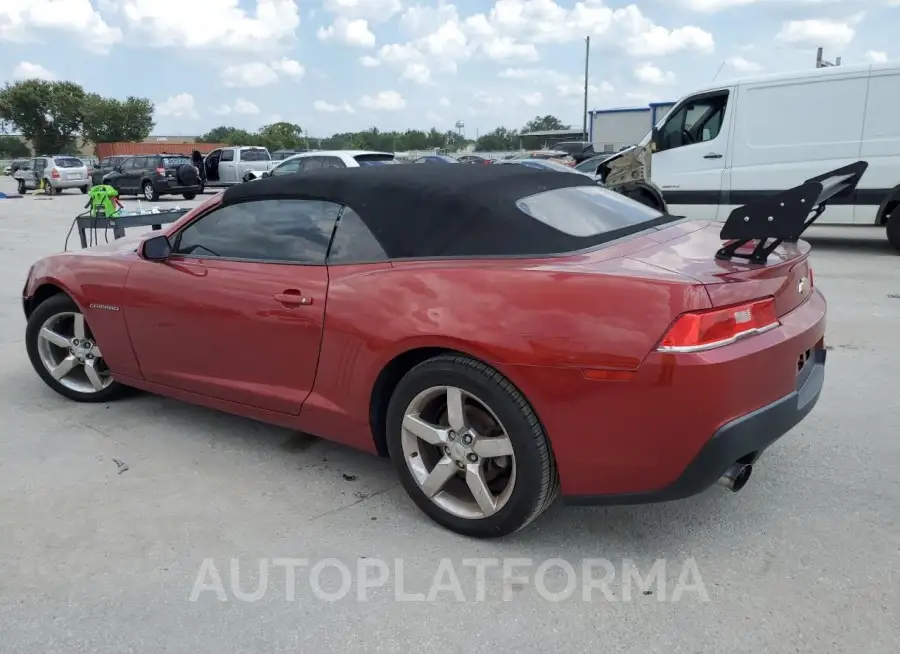 CHEVROLET CAMARO LT 2015 vin 2G1FD3D3XF9202369 from auto auction Copart