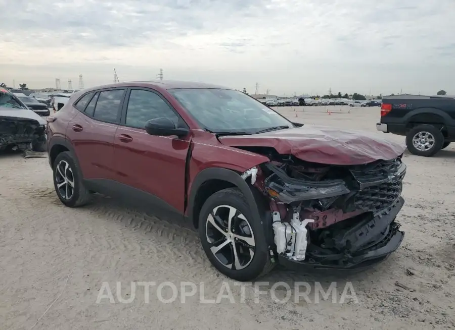 CHEVROLET TRAX 1RS 2024 vin KL77LGE26RC202066 from auto auction Copart